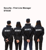 Security - First Line Manager – ST0330